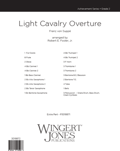 Light Cavalry Overture - Full Score