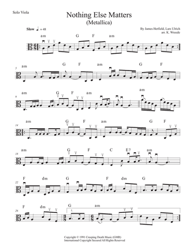 Nothing Else Matters