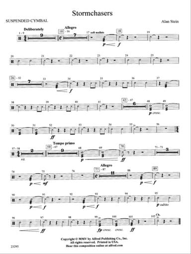 Stormchasers: 2nd Percussion