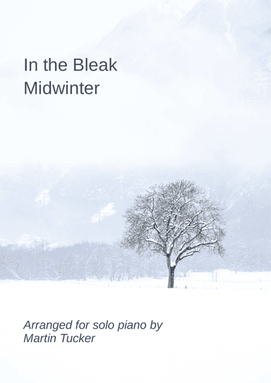 In the bleak midwinter (Darke): for solo piano