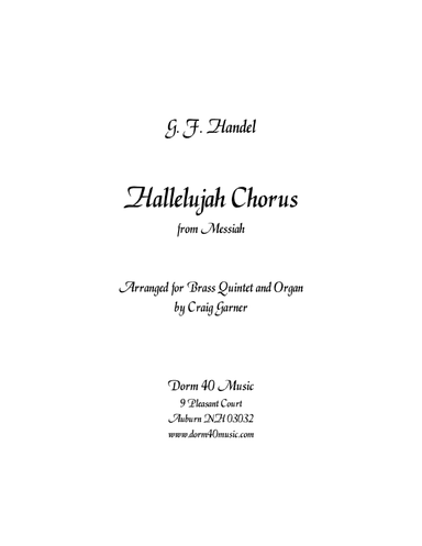 Hallelujah Chorus, from "Messiah"
