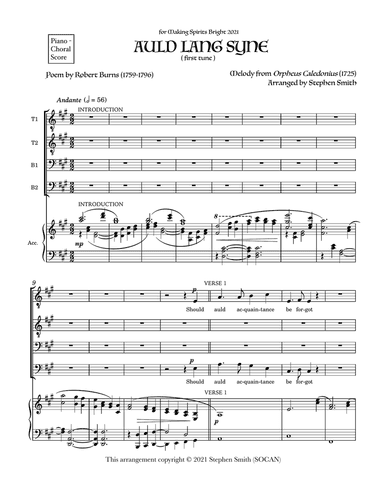 Auld Lang Syne