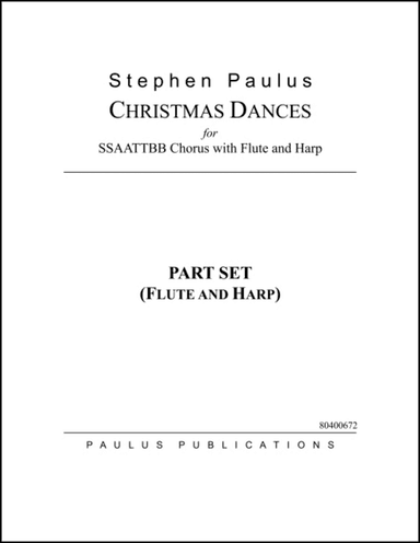Christmas Dances Part Set (Flute & Harp)