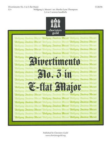 Divertimento No 3 in E-Flat