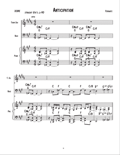 Anticipation - Score