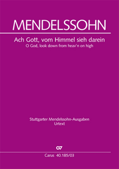 O God, from heaven look on us (Ach Gott, vom Himmel sieh darein)