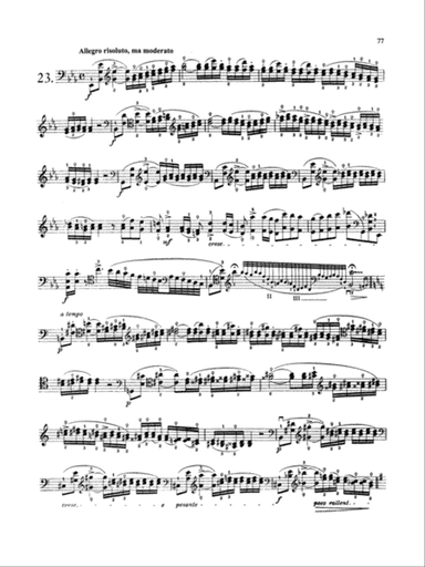 Grützmacher: Etudes, Op. 38