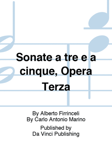 Sonate a tre e a cinque, Opera Terza