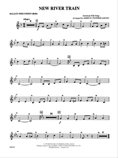 New River Train (American Folk Song): Mallets