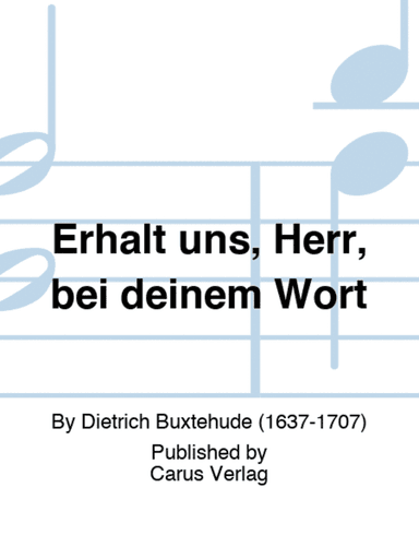 Erhalt uns, Herr, bei deinem Wort
