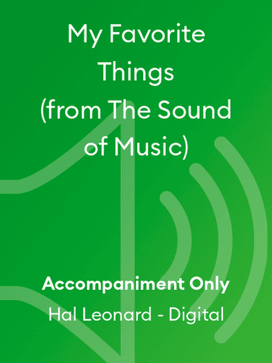 My Favorite Things (from The Sound of Music)