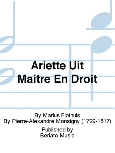 Ariette Uit Maitre En Droit