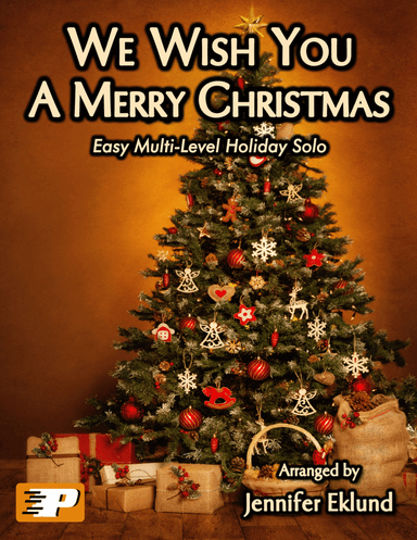 We Wish You a Merry Christmas (Easy Multi-Level Solo Pack)