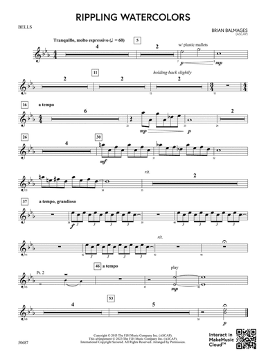 Rippling Watercolors: Bells