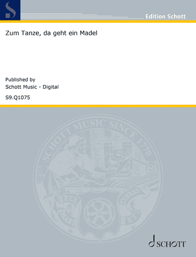 Zum Tanze, da geht ein Mädel