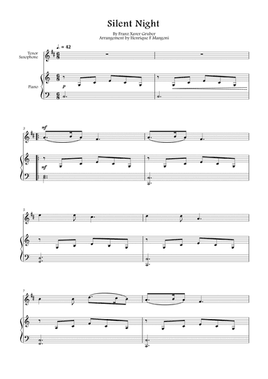 Silent Night (Stille Nacht)