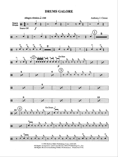 Drums Galore: Snare Drum