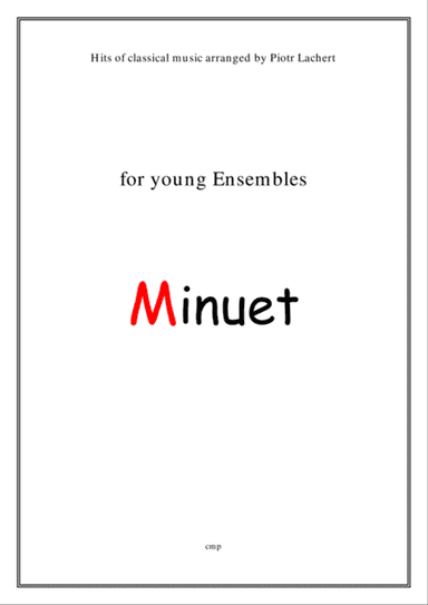 J.S.Bach - Minuet (Young Ensembles)