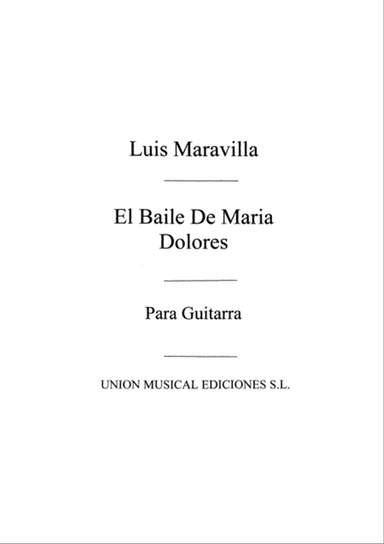 El Baile De Maria Dolores, Soleares