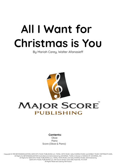 All I Want For Christmas Is You
