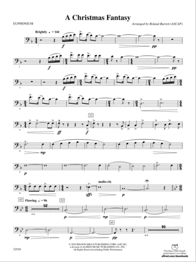 A Christmas Fantasy: Baritone B.C.