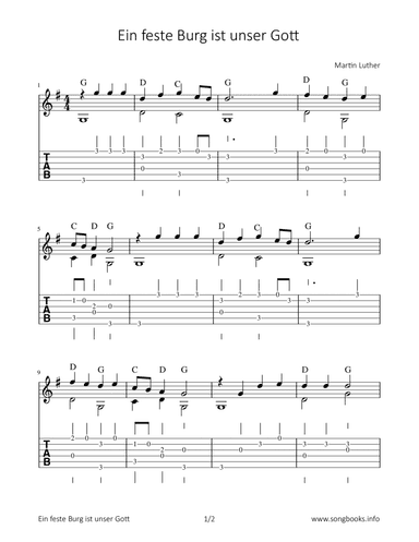 Ein feste Burg ist unser Gott
