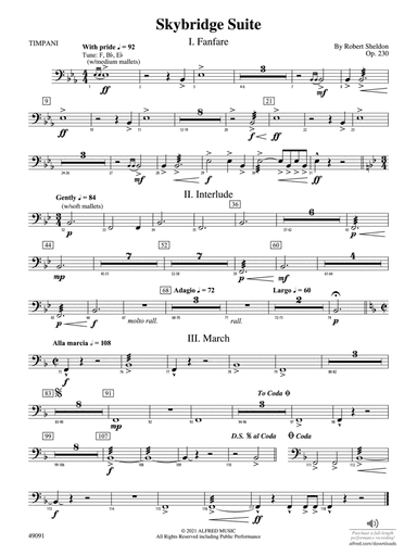 Skybridge Suite: Timpani