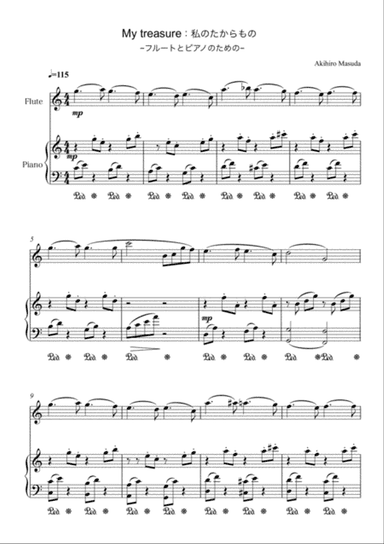 My treasure (Flute+piano)