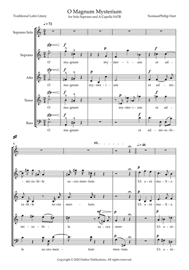 O Magnum Mysterium