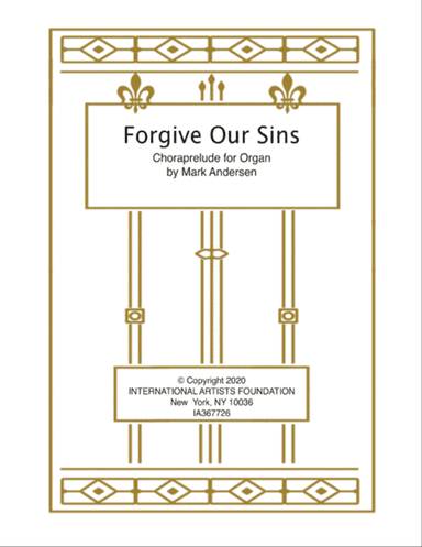 Forgive Our Sins organ solo