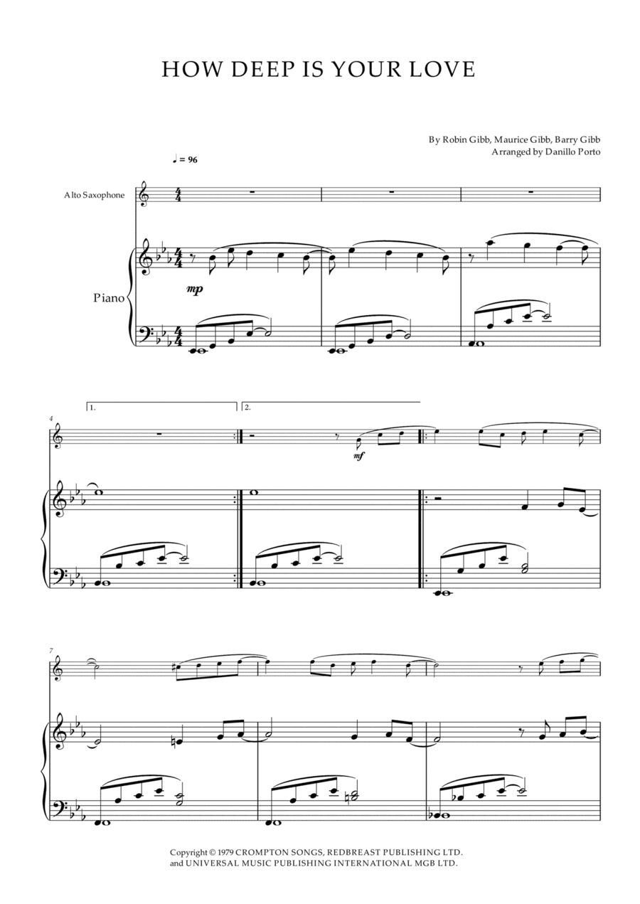 How Deep Is Your Love