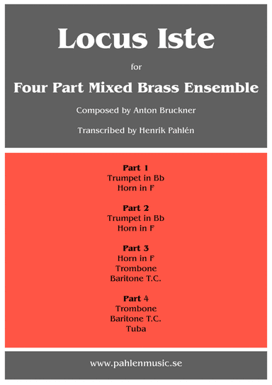 Locus Iste for Brass Ensemble