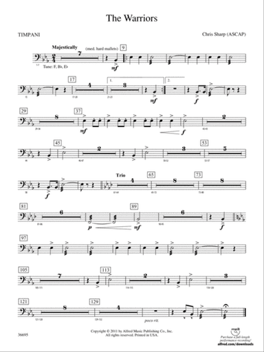 The Warriors: Timpani