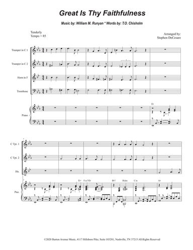 Great Is Thy Faithfulness