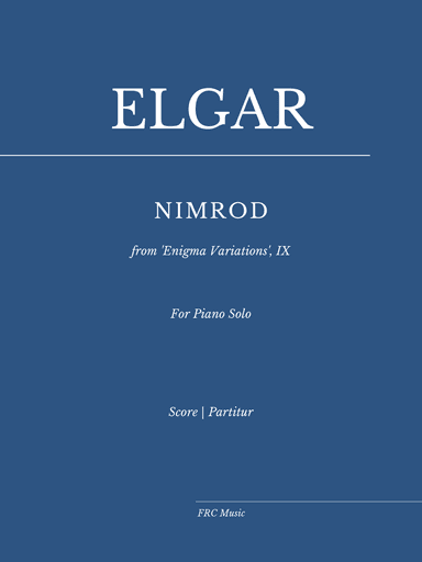 Nimrod (from 'Enigma Variations', IX) for Piano Solo