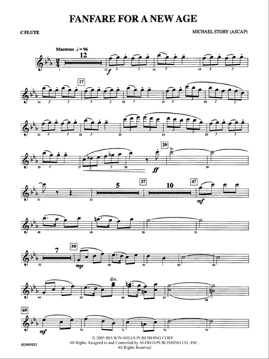 Fanfare for a New Age: Flute