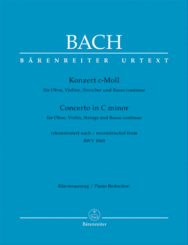 Concerto In C Minor For Oboe And Violin, BWV 1060