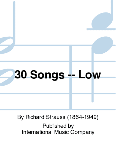 30 Songs. (G. & E.) - Low