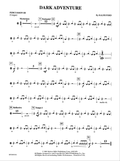 Dark Adventure: 3rd Percussion