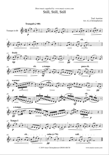 Still, Still, Still - Trumpet Solo