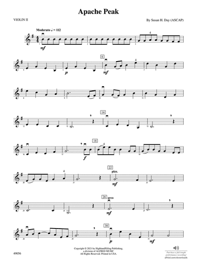 Apache Peak: 2nd Violin