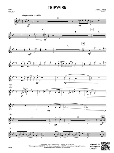 Tripwire: Part 4 - F Horn