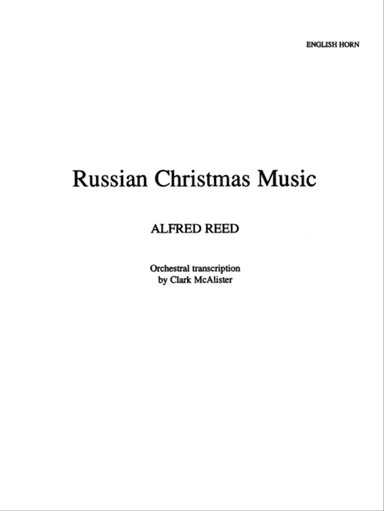 Russian Christmas Music: English Horn