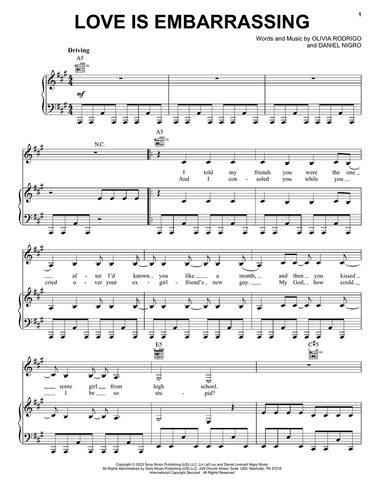 love is embarrassing