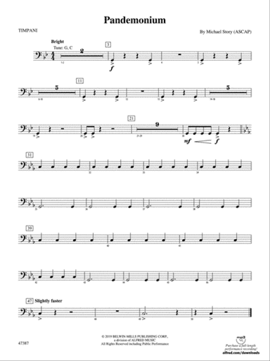 Pandemonium: Timpani
