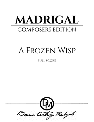 A Frozen Wisp - Full Score