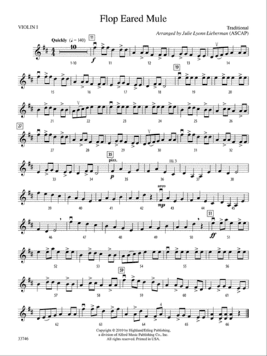Flop Eared Mule: 1st Violin