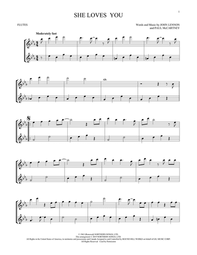 She Loves You (arr. Mark Phillips)
