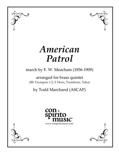 American Patrol - brass quintet