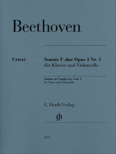 Cello Sonata in F Major, Op. 5, No. 1